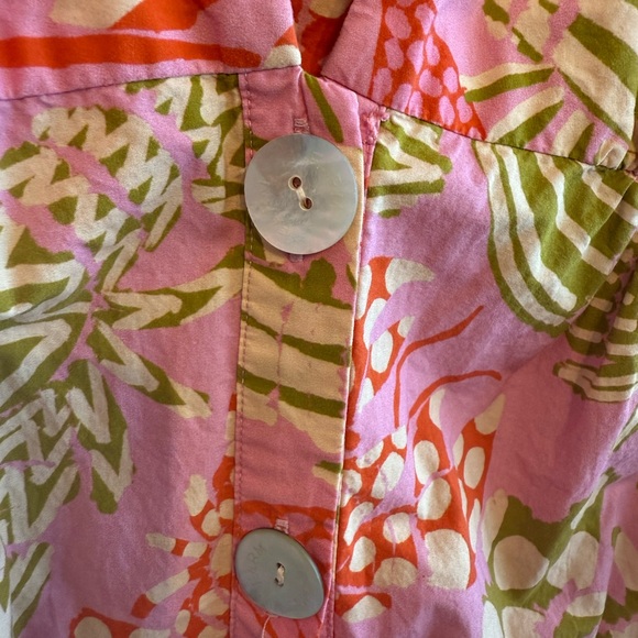 FARM Rio mixed Lobsters Mini Dress Size Large - Picture 4 of 5